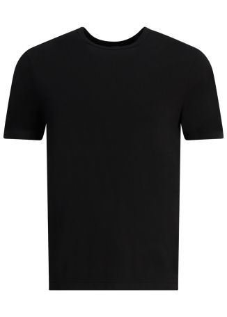 Black cotton t-shirt