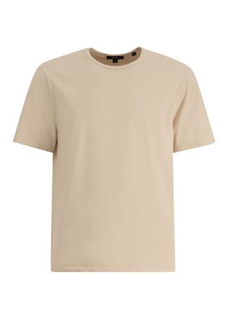 Beige cotton t-shirt