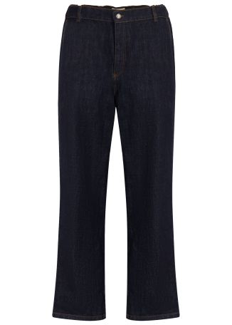 Calder blue tapered-leg jeans