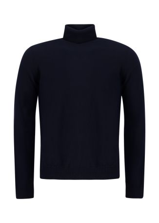 Bergen navy wool jumper