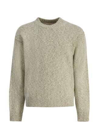 Kinross green wool jumper