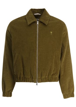 Brown padded cotton jacket