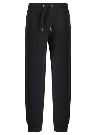 Black cotton sweatpants