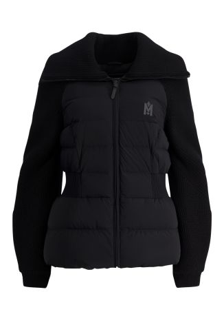 Foxy black quilted jacket