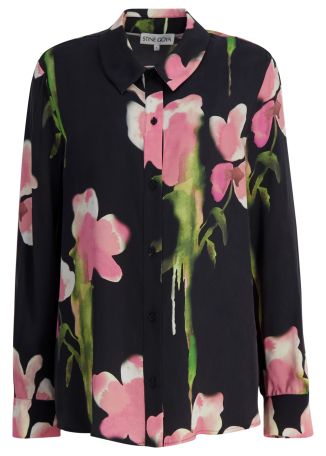 Floral-print shirt