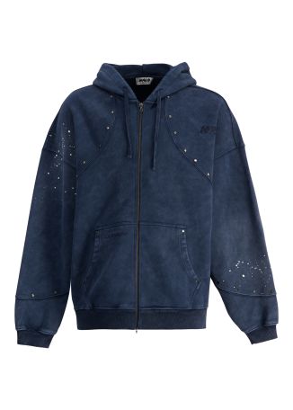 Hooded cotton jacket