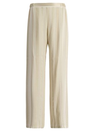 Alcestes textured silk-blend trousers