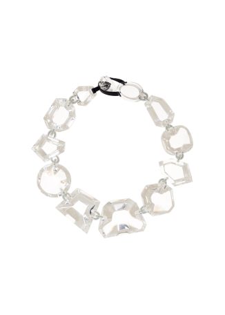 Bina geometric acrylic necklace