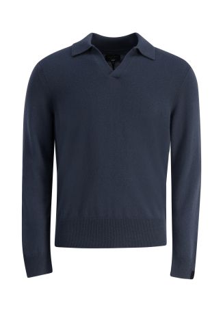 Downing navy cashmere jumper