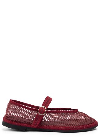 Isabella mesh Mary Jane flats