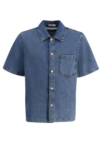 Ardent blue denim shirt