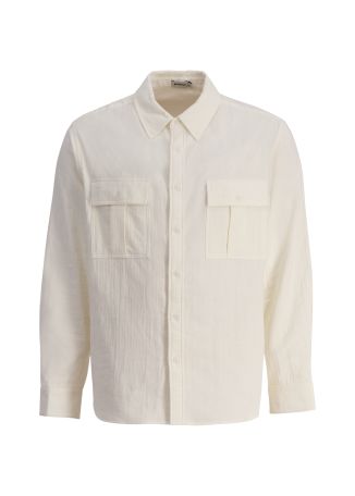 Parkes white cotton shirt