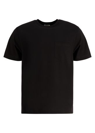 Ferris black logo-embroidered cotton t-shirt