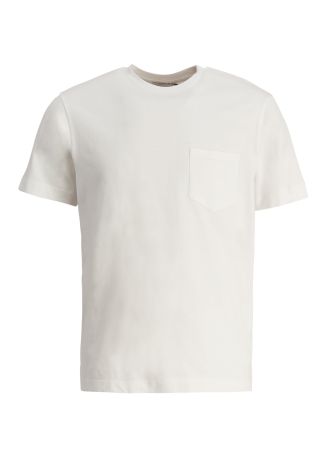 Ferris white logo-embroidered cotton t-shirt