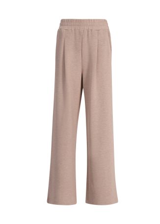 The Extra Wide Leg grey stretch-jersey trousers