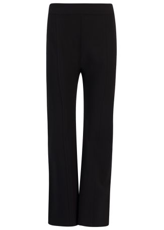 Joyela black flared track pants