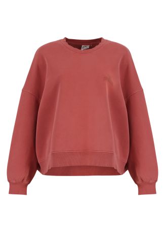 Serendipity Paloma red logo cotton sweatshirt