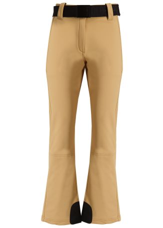 Pippa beige flared-leg ski trousers