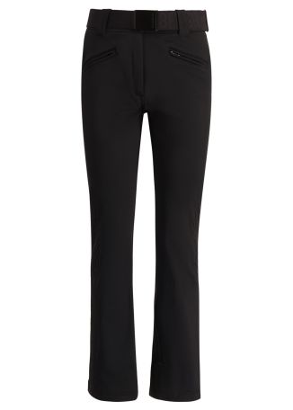 Brooke black flared-leg ski trousers