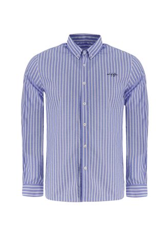 Malesherbes striped cotton shirt