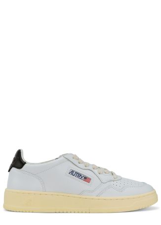 Medalist panelled leather sneakers