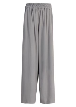 Everyday grey wide-leg trousers