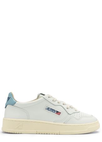 Medalist panelled leather sneakers