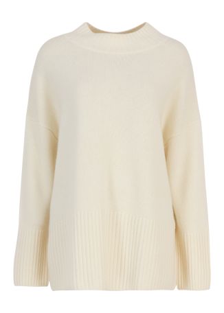 Ivory cashmere jumper