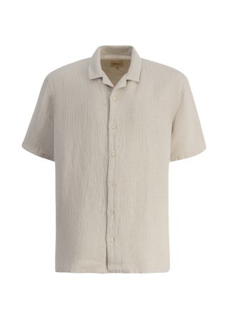 Orléans grey linen shirt