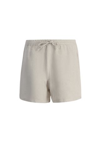Malibu grey linen shorts