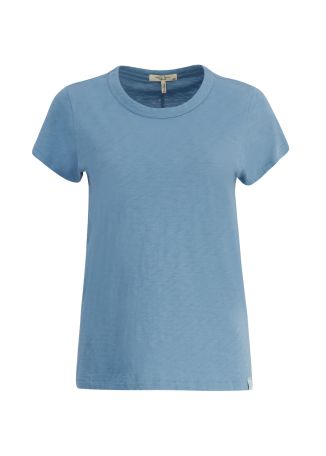 The Slub blue cotton T-shirt