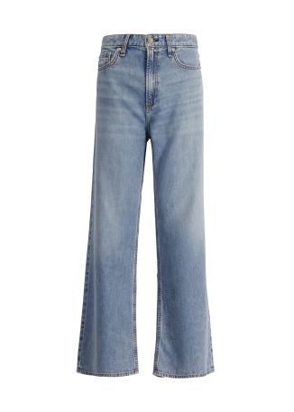 Logan blue wide-leg jeans