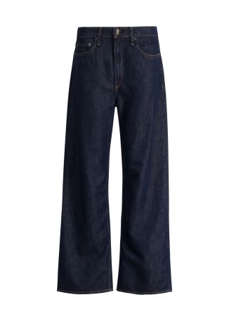 Logan blue wide-leg jeans