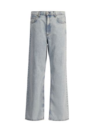 Shea blue straight-leg jeans
