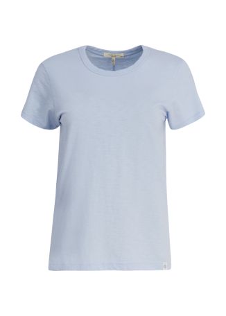 The Slub blue cotton T-shirt