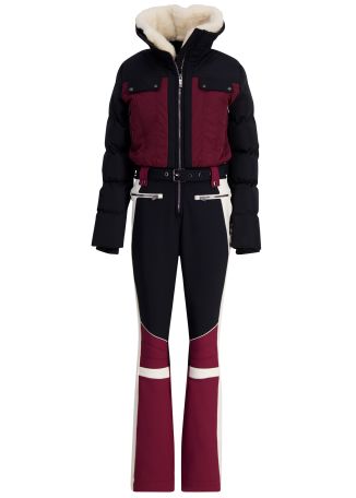 Karei colour-blocked ski suit