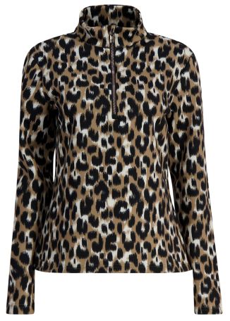 Orion leopard-print ski top
