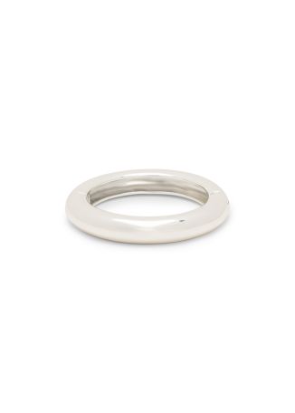 Boble silver-plated bangle