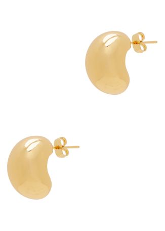 Benjie gold-plated drop earrings