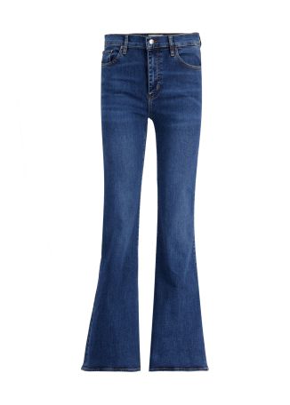 The icon blue flared-leg jeans