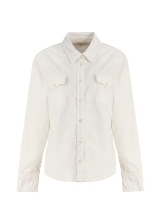 The Classic white denim shirt