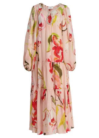 Brosscroft floral-print linen-blend maxi dress