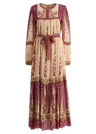 Delicate Ainika printed maxi dress