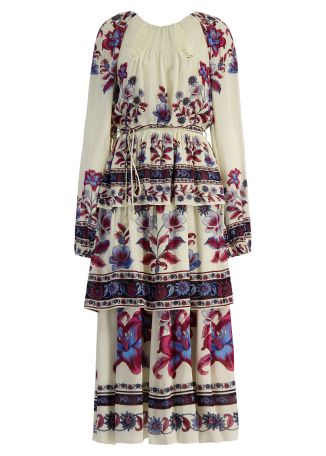 Malu floral-print maxi dress