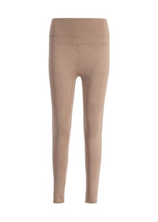 Always Warm beige stretch-jersey leggings
