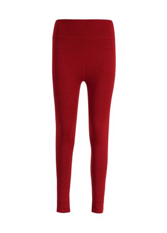 Always Warm red stretch-jersey leggings