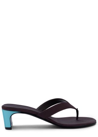 Beuys 50 colour-blocked satin sandals