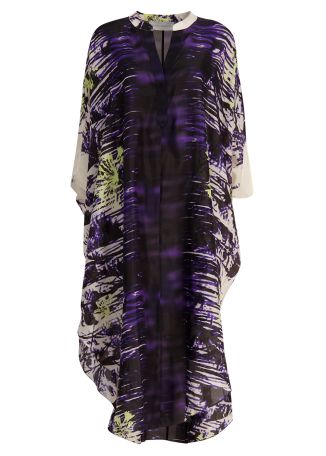 Ilse printed silk midi dress