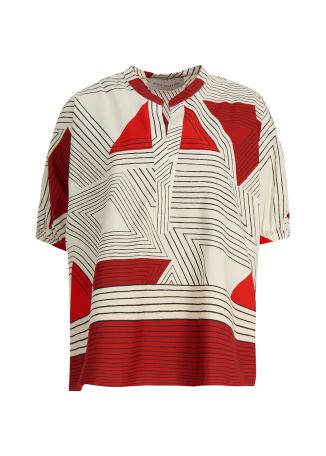 Susanne printed blouse