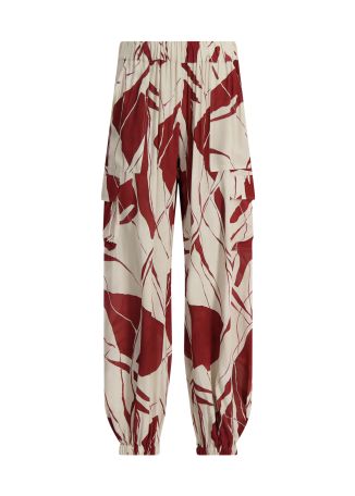 Jess printed cargo trousers